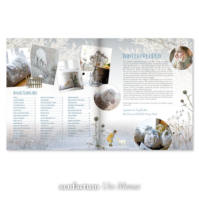 Winter joys - Sheepishly beautiful handicrafts - acufactum