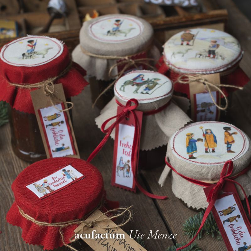acufactum - Woven label - Merry Christmas - Christmas