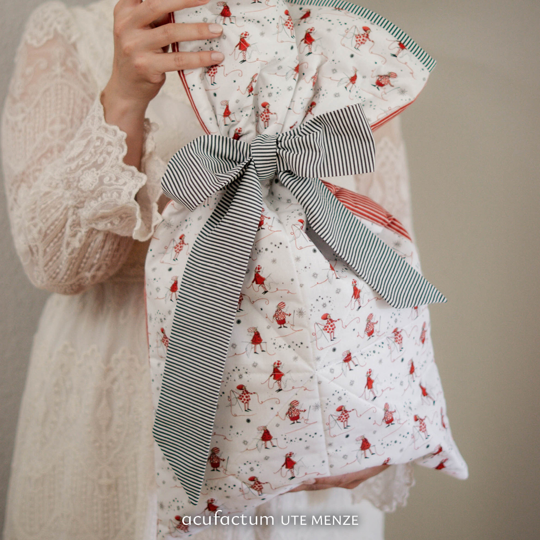 acufactum - Cotton fabric - Thread angel - Silke Leffler