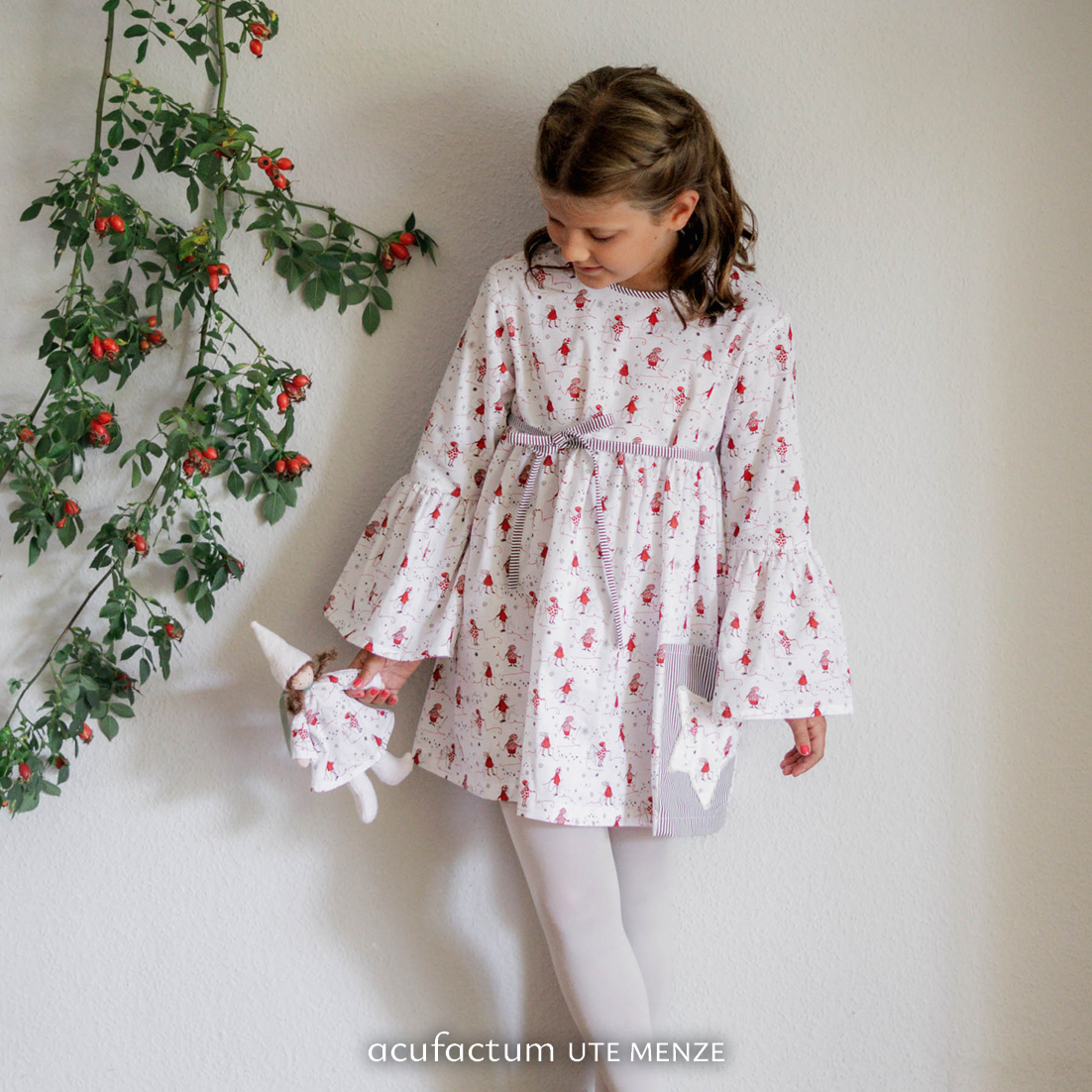 acufactum - Cotton fabric - Thread angel - Silke Leffler