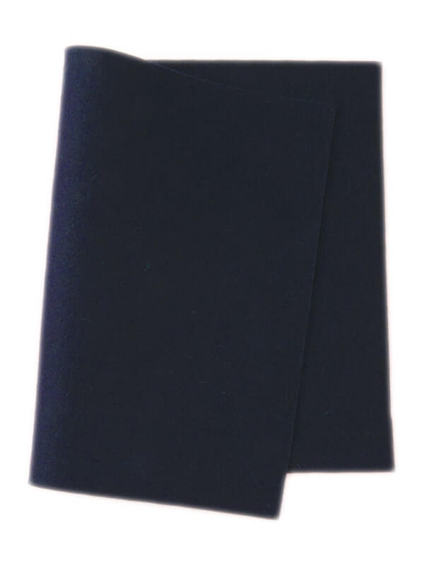 Wool felt night blue • 100 % pure wool