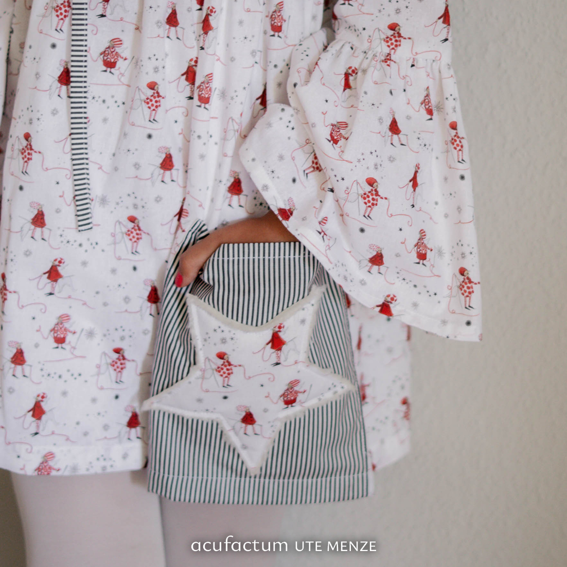 acufactum - Cotton fabric - Thread angel - Silke Leffler