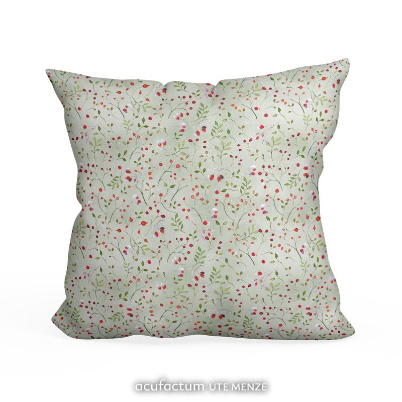 acufactum • Cotton fabric • Mini winter berries