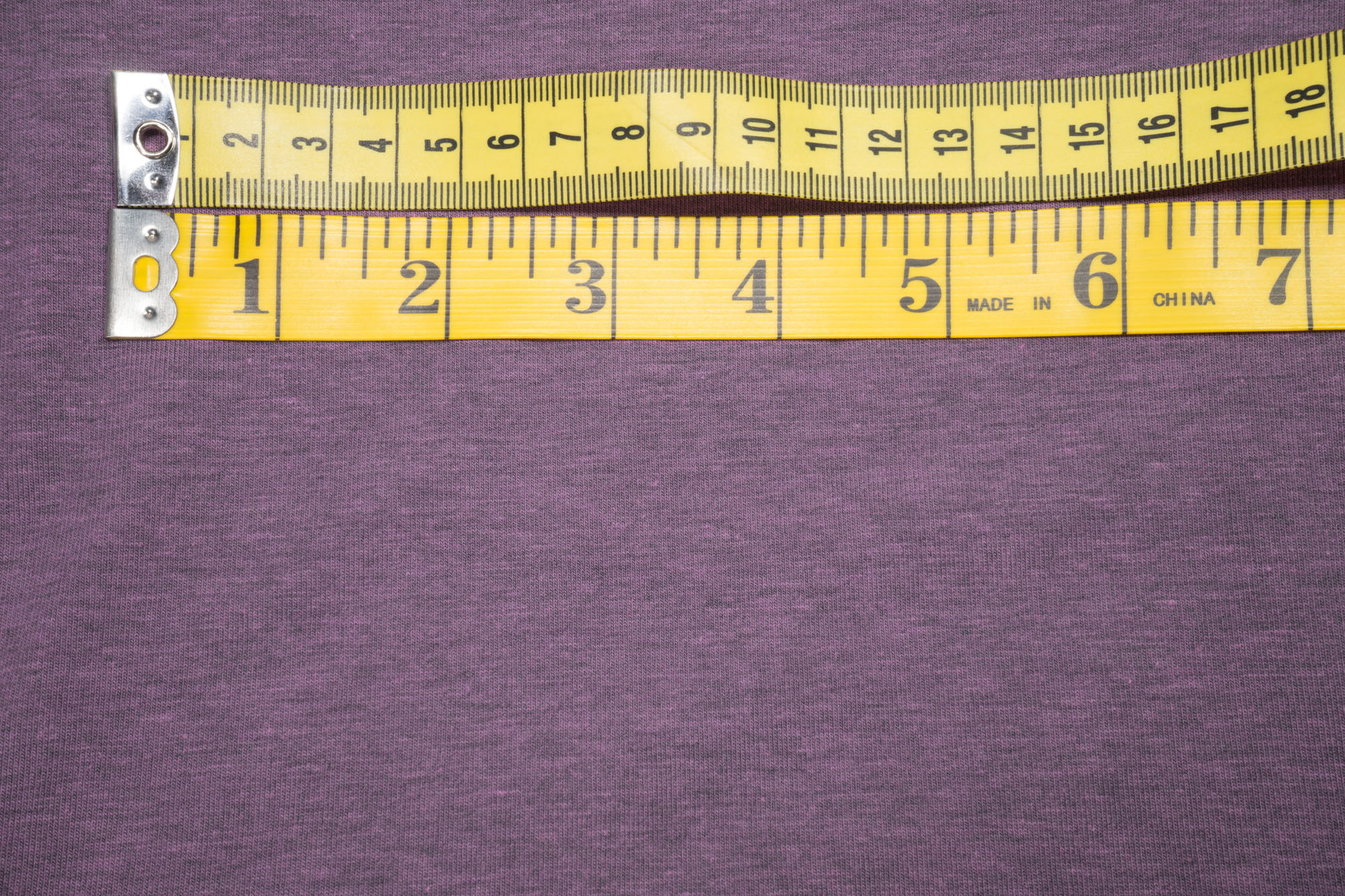 Jersey Black Yarn aubergine Cotton Jersey Knit Fabric flecked