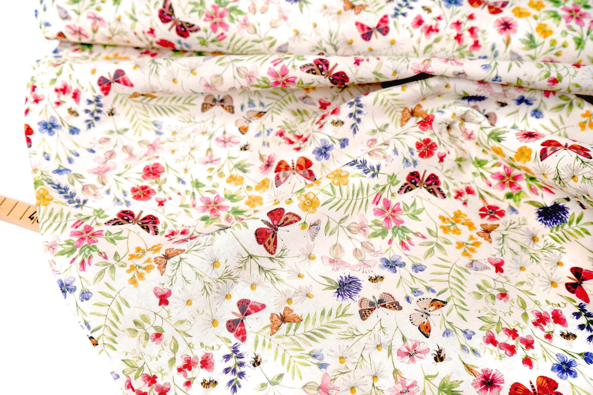 acufactum - Cotton fabric - Flower garden - Kerstin Heß