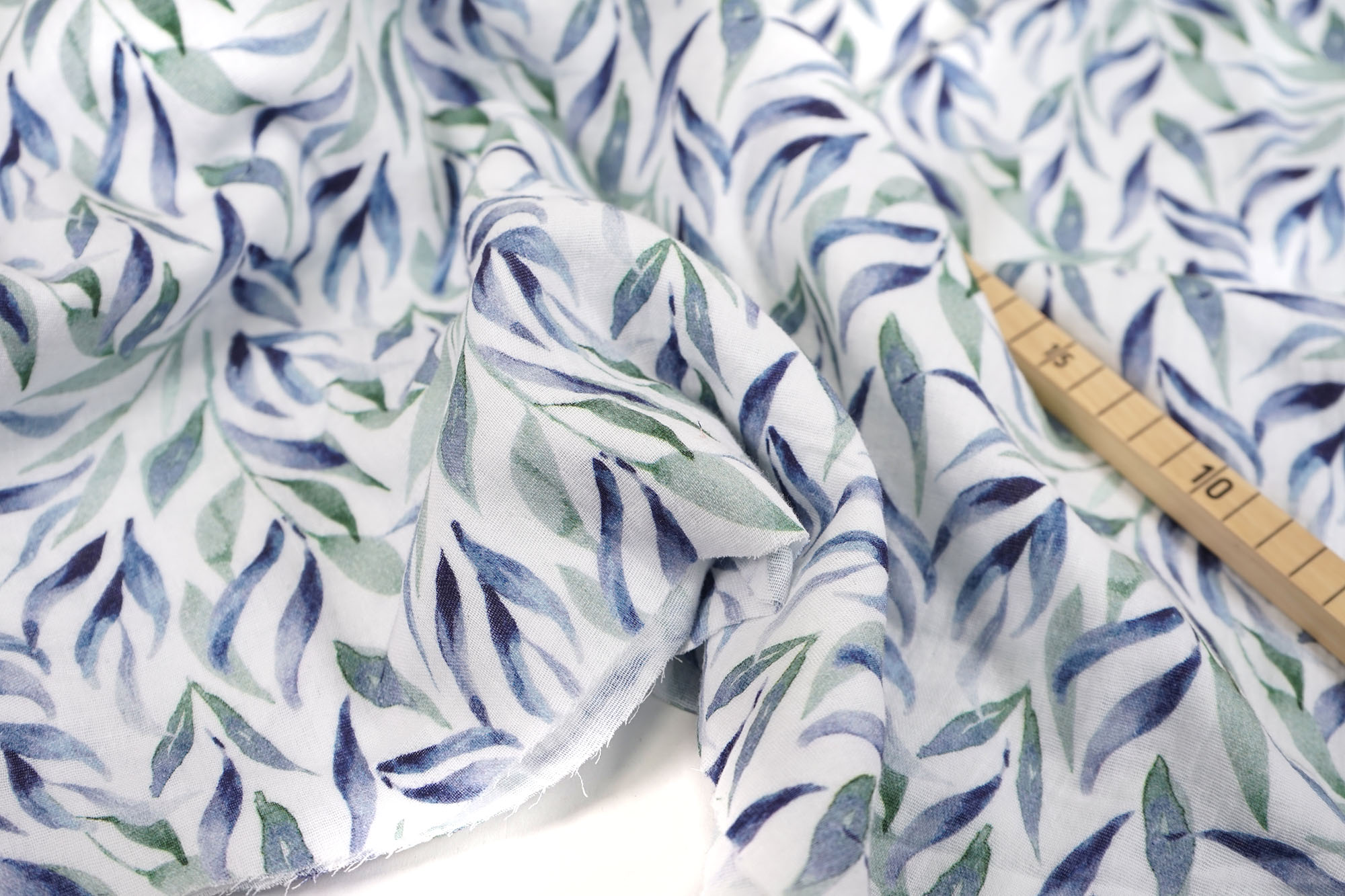 Muslin - Double Gauze - Sage Twigs
