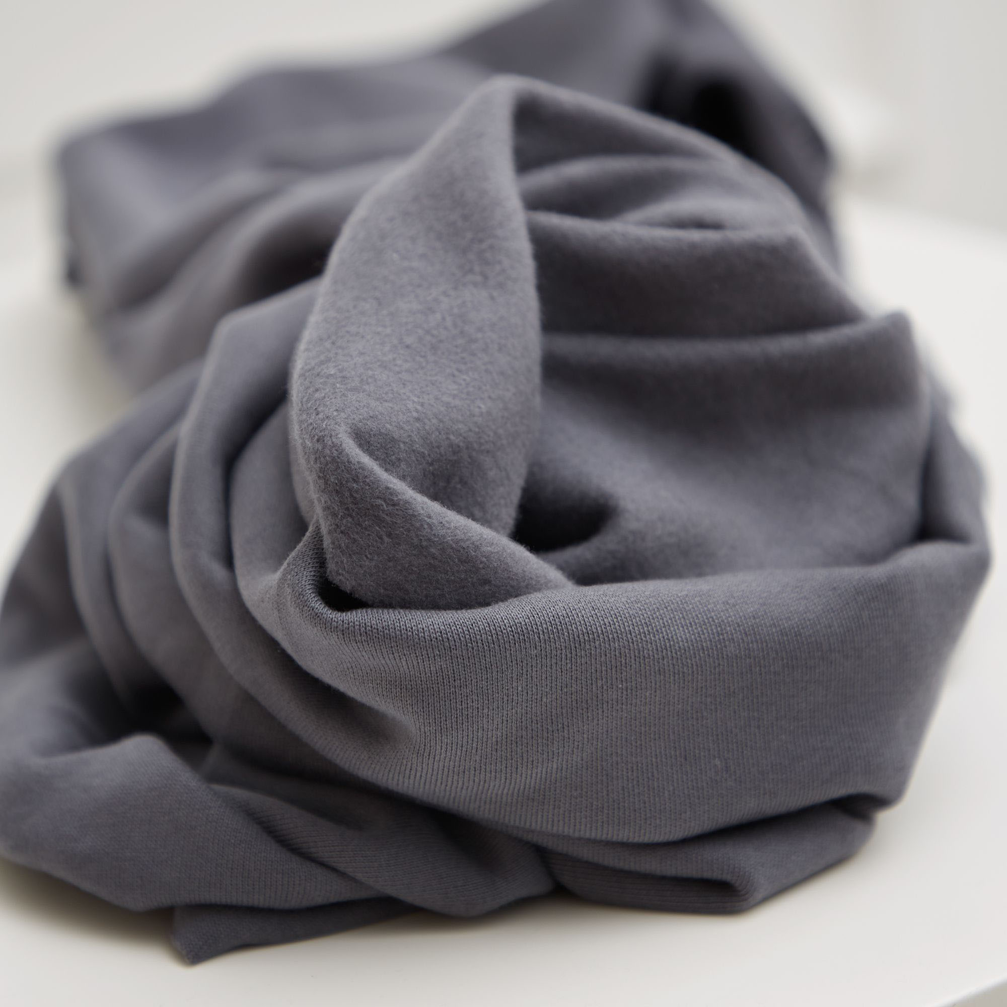 Organic Basic Brushed Sweat - mind the MAKER - calm grey