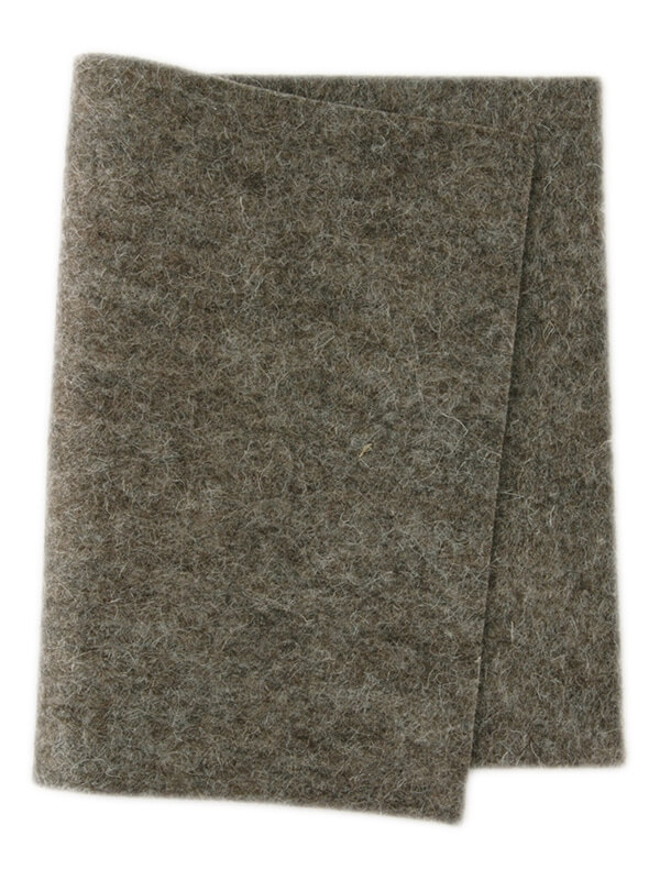 Wool felt dark beige • 100 % pure wool