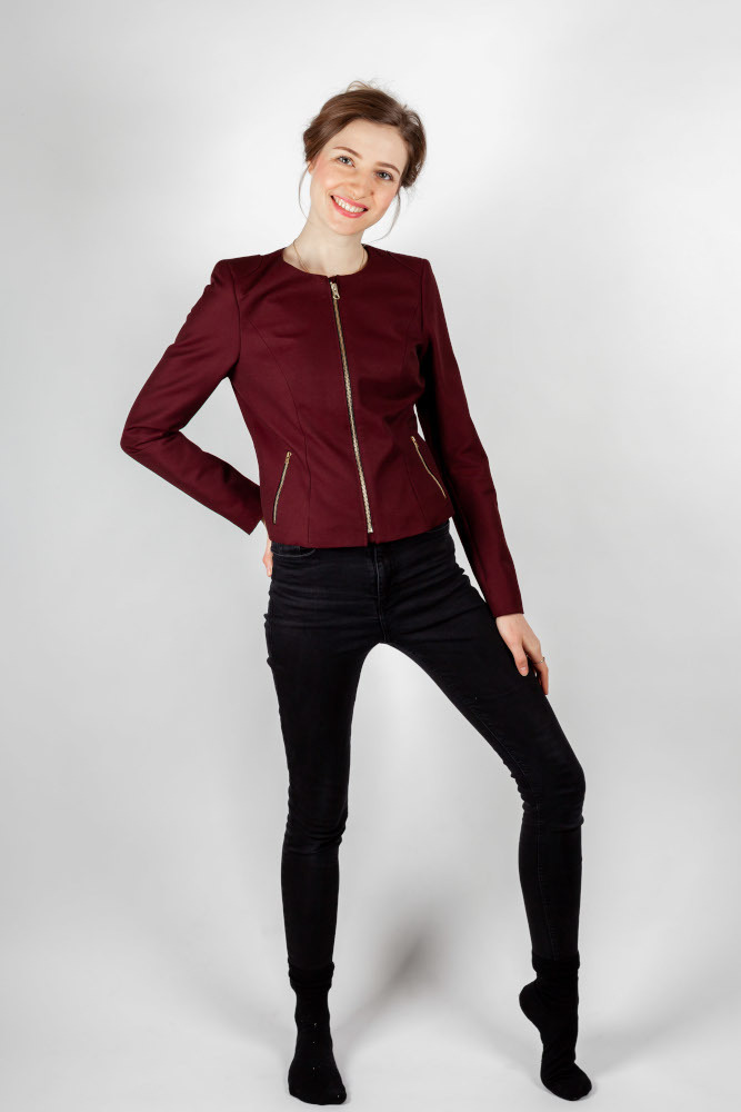 Ladies Biker Jacket Estelle, Paper Pattern