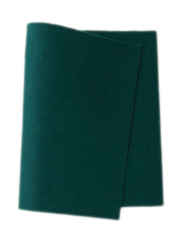 Wool felt petrol • 100 % pure wool