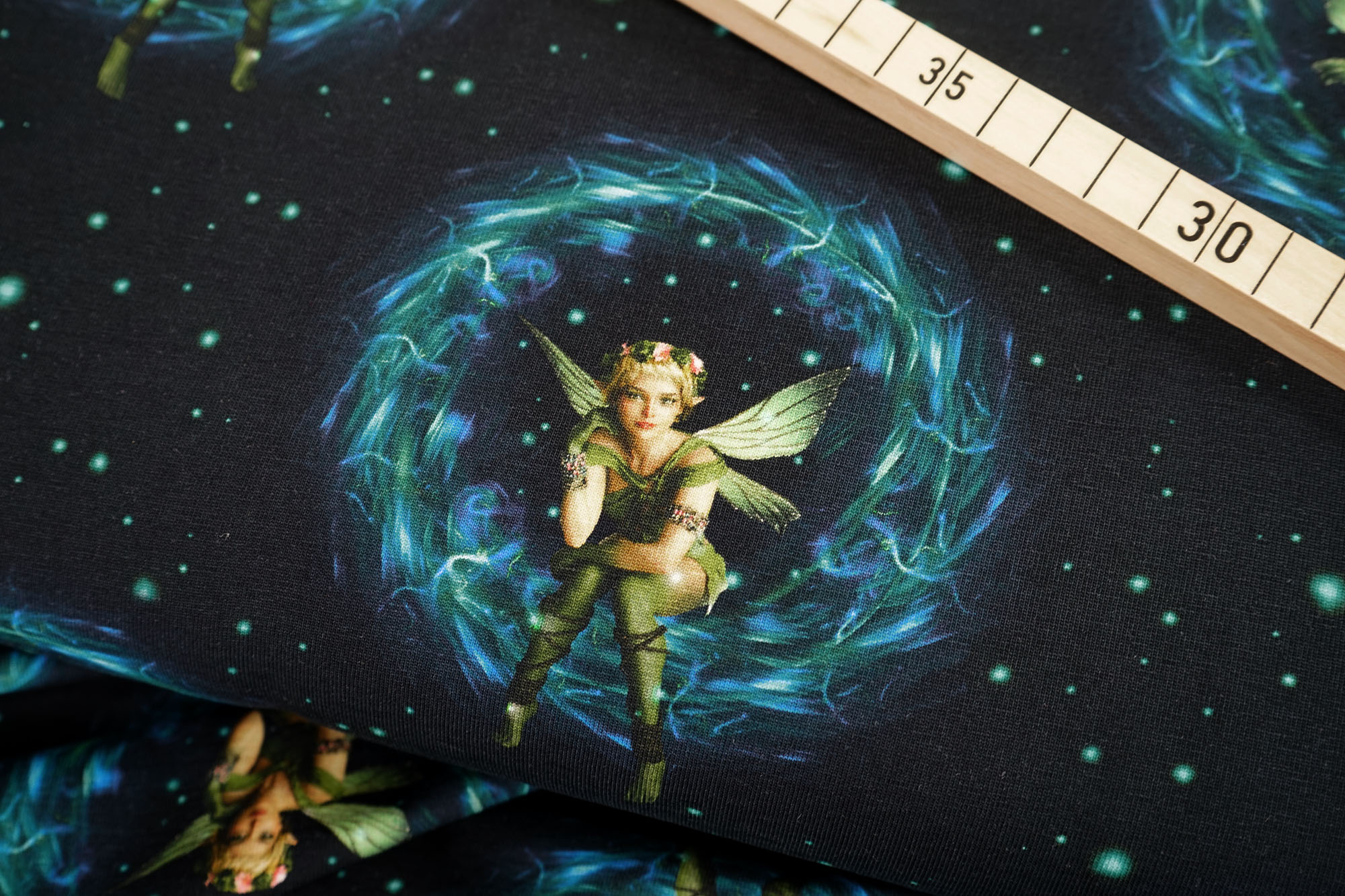Cotton jersey - Elves - Fantasy