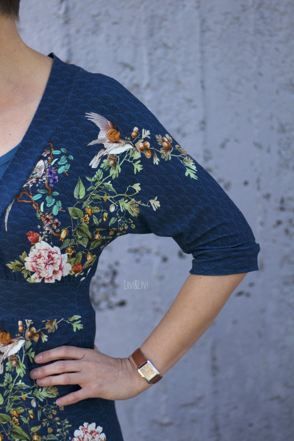 110 LINDO.kleid,Papierschnitt,Leni Pepunkt,Detailbild Ärmel