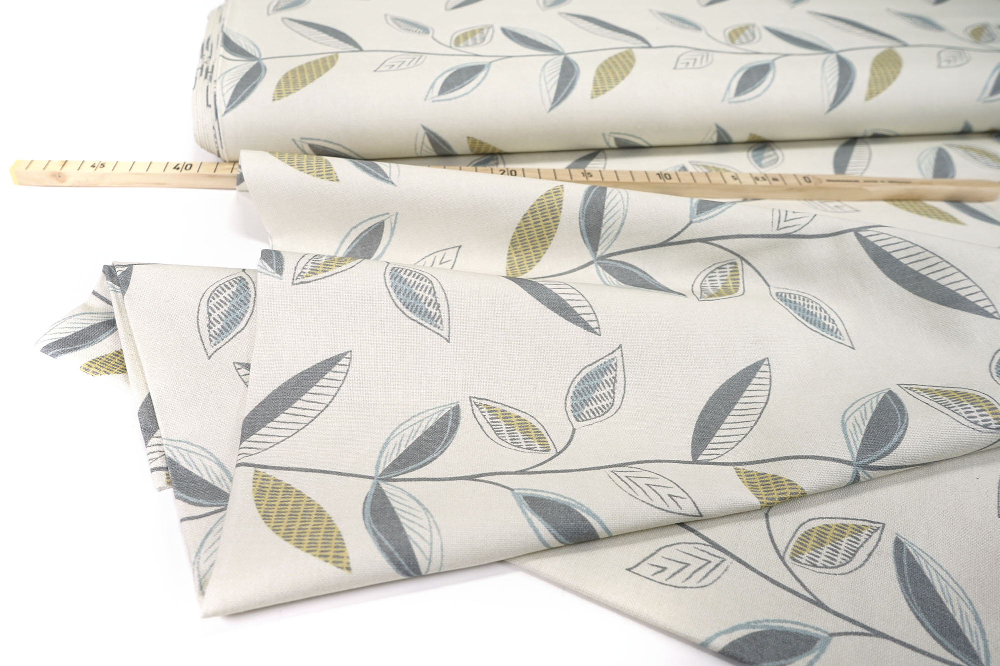 Canvas - Half Panama - Deco - Grey Vines