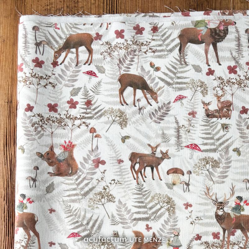 acufactum • Cotton fabric • Forest Friends • Kerstin Heß