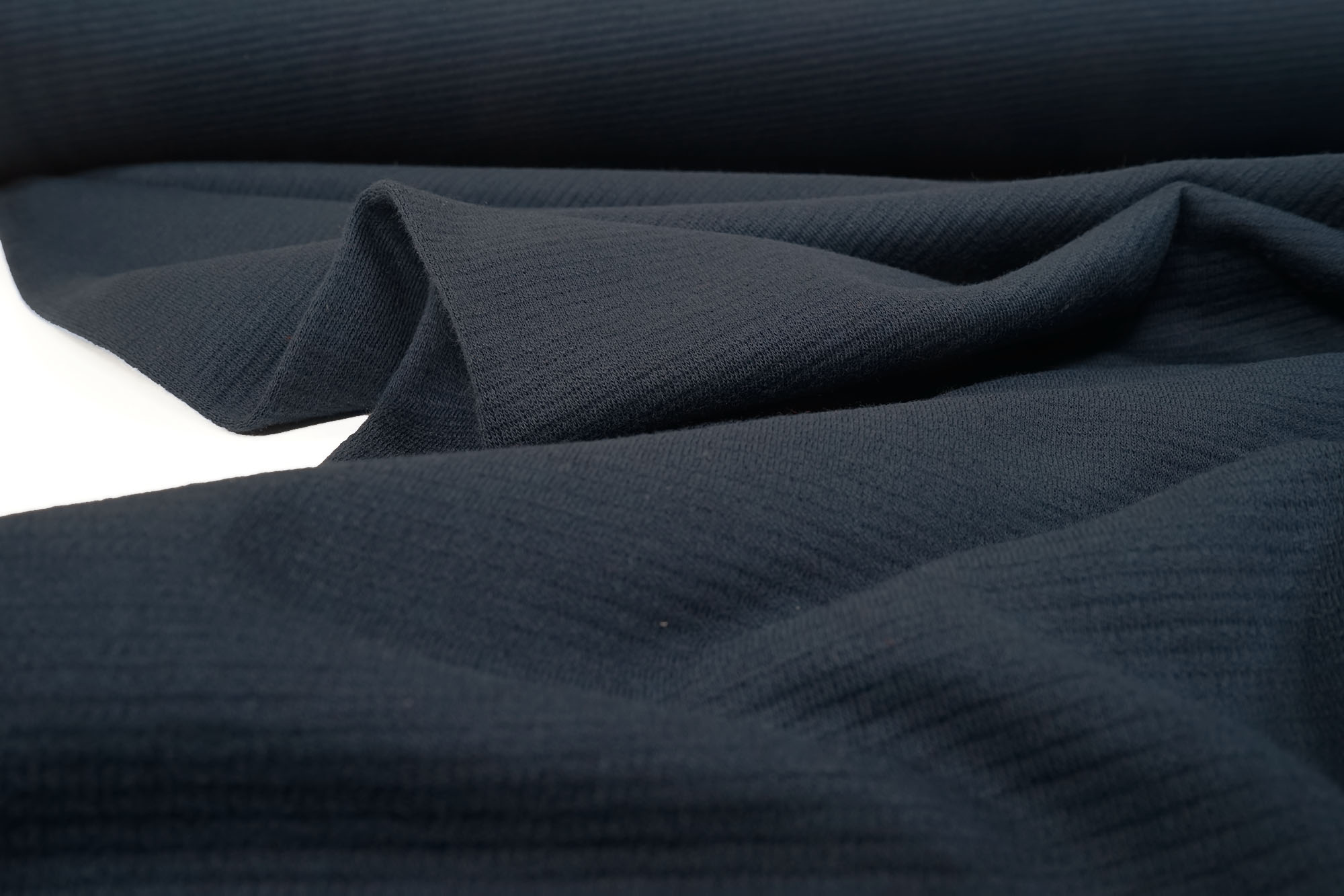 Organic Woolen Ottoman mind the MAKER indigo night