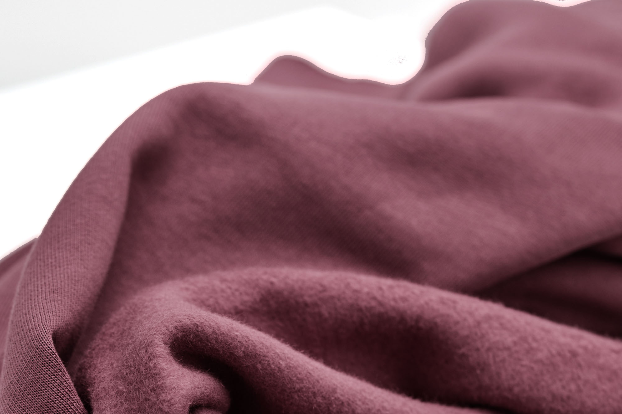 Organic Basic Brushed Sweat - mind the MAKER - rosewood