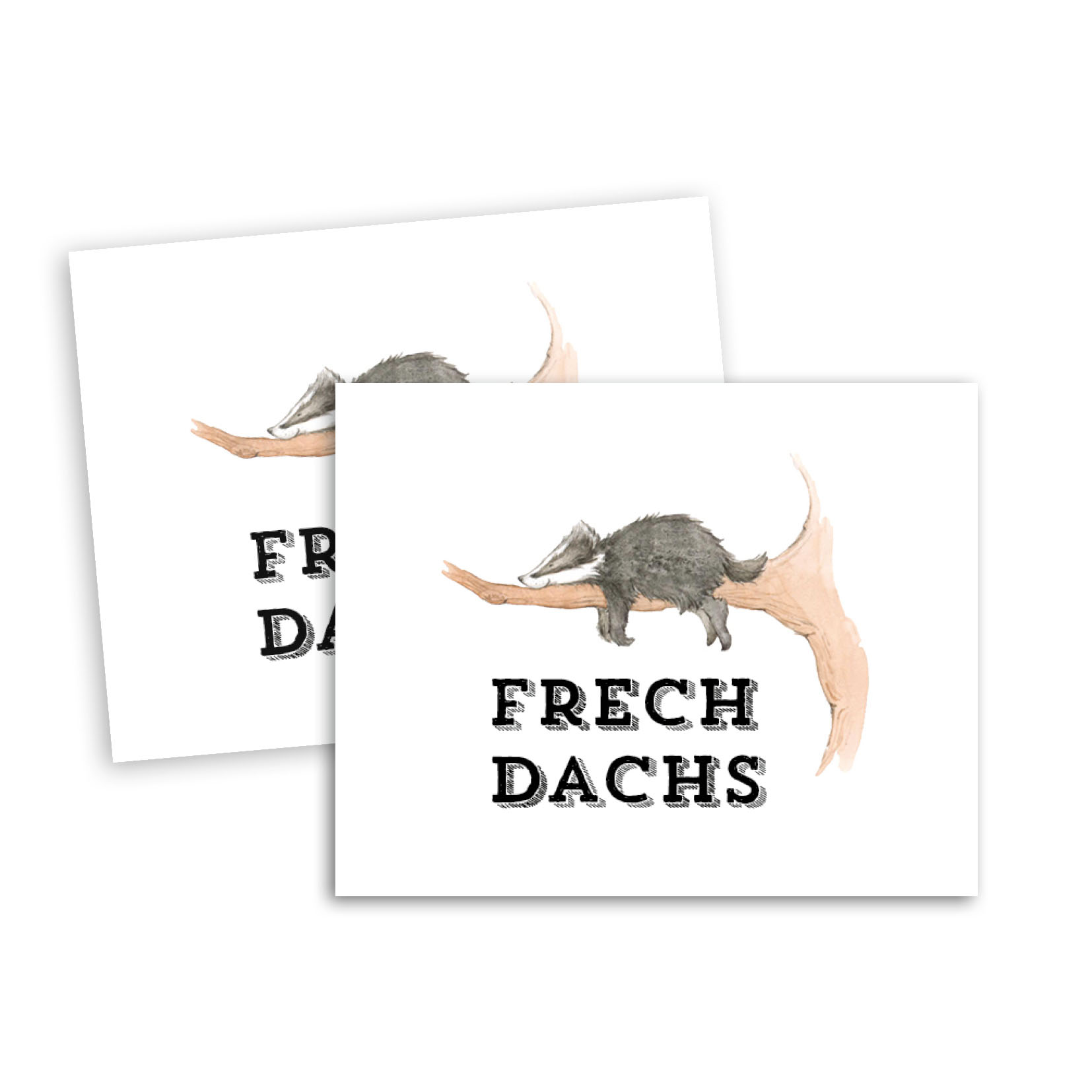acufactum - Patch - Cheeky Badger