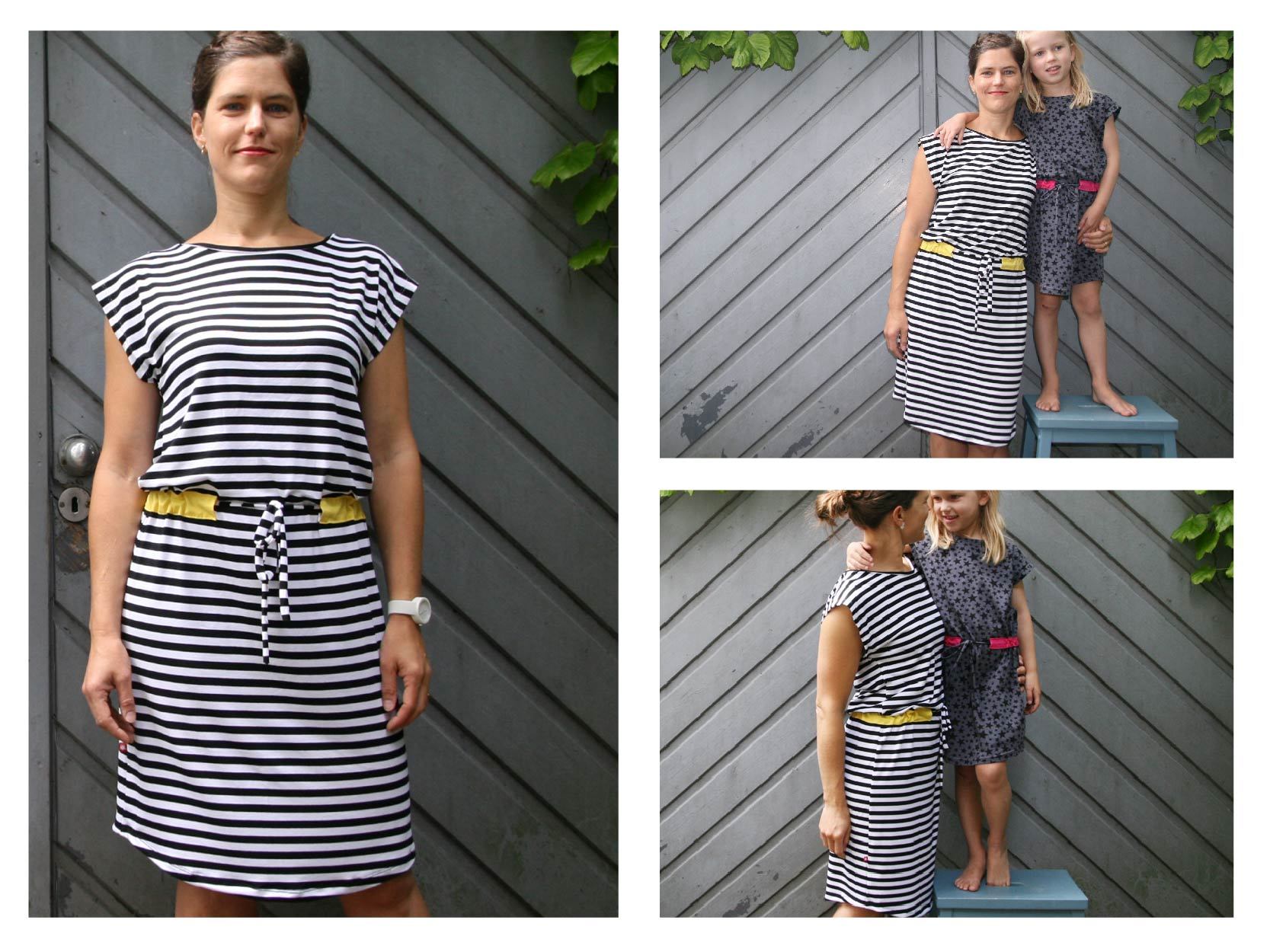 FRAU JULIE • Jerseykleid & Shirt, Papierschnitt, weitere Ansichten