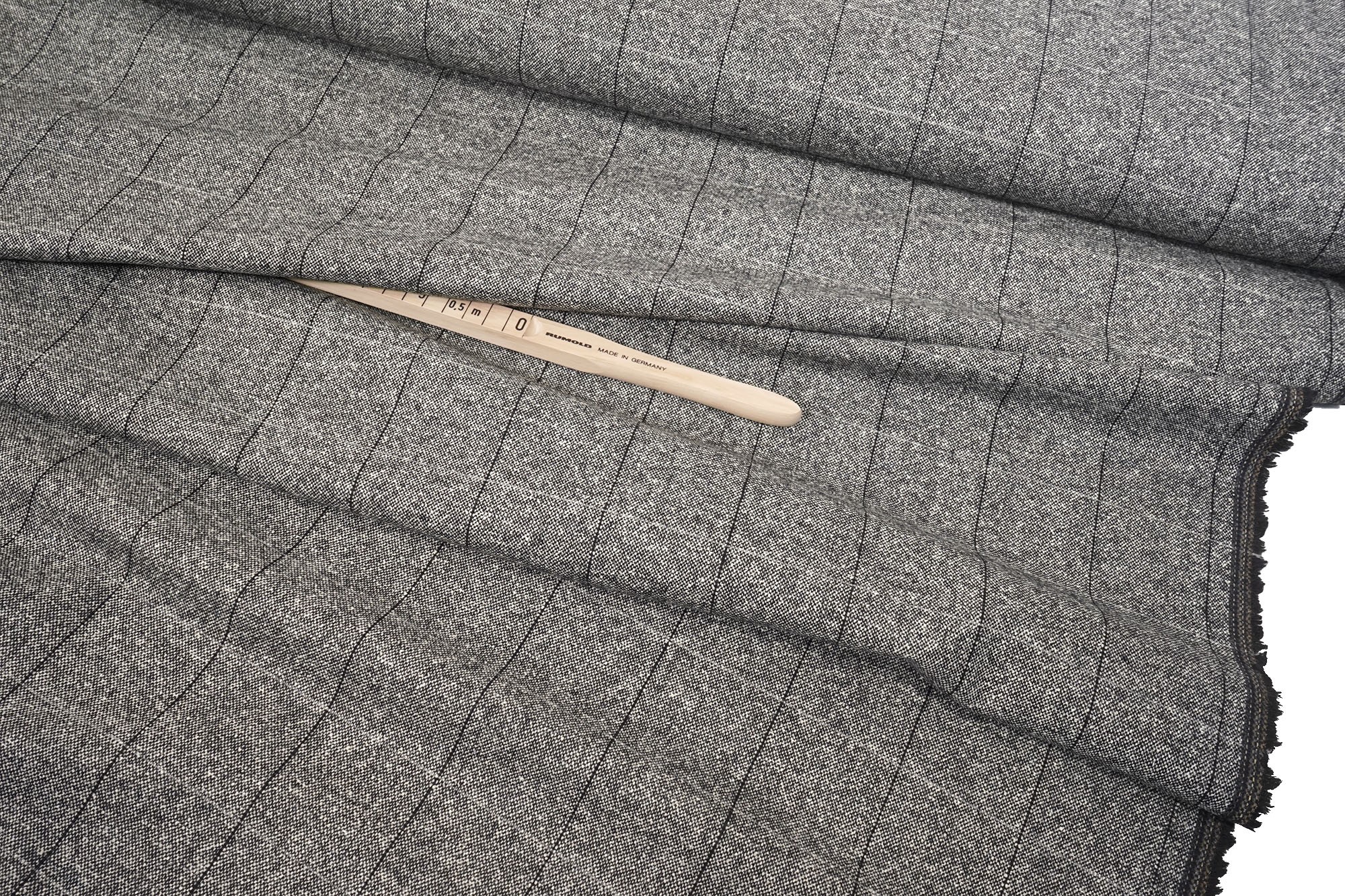 Tweed Alessio grey made in Italy