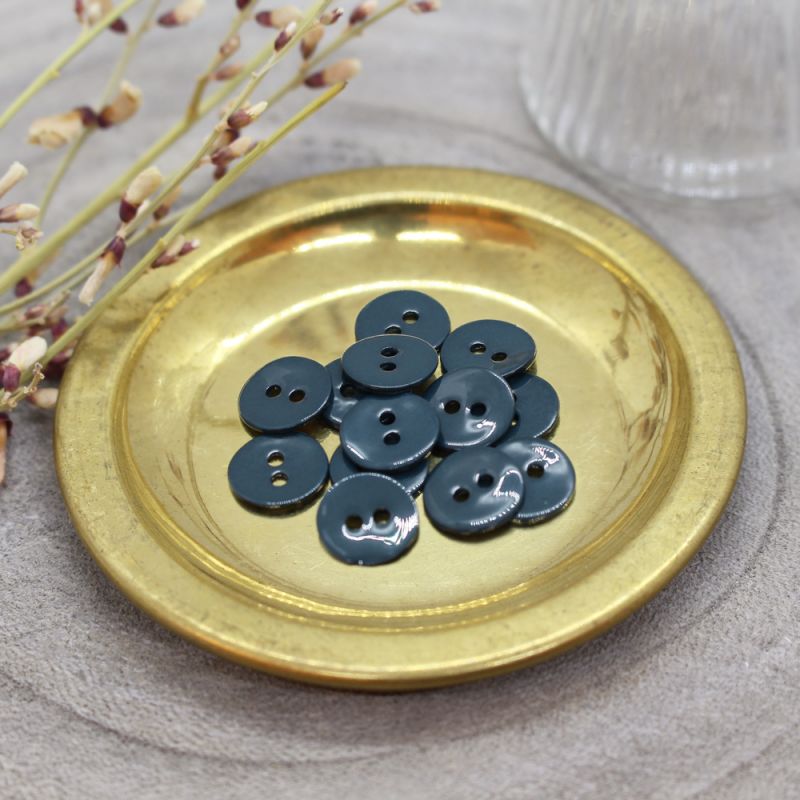 Glossy Buttons - Forest - 14 mm