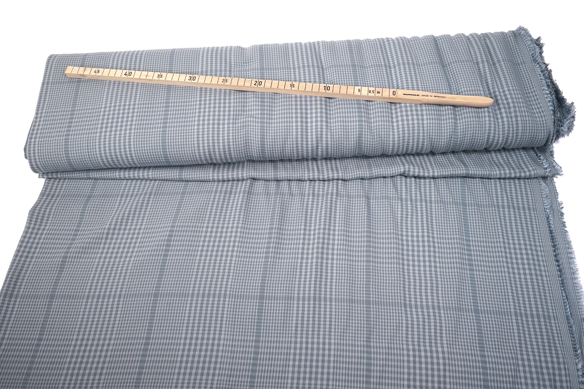 meet MILK Two-Tone Plaid Viscose sky