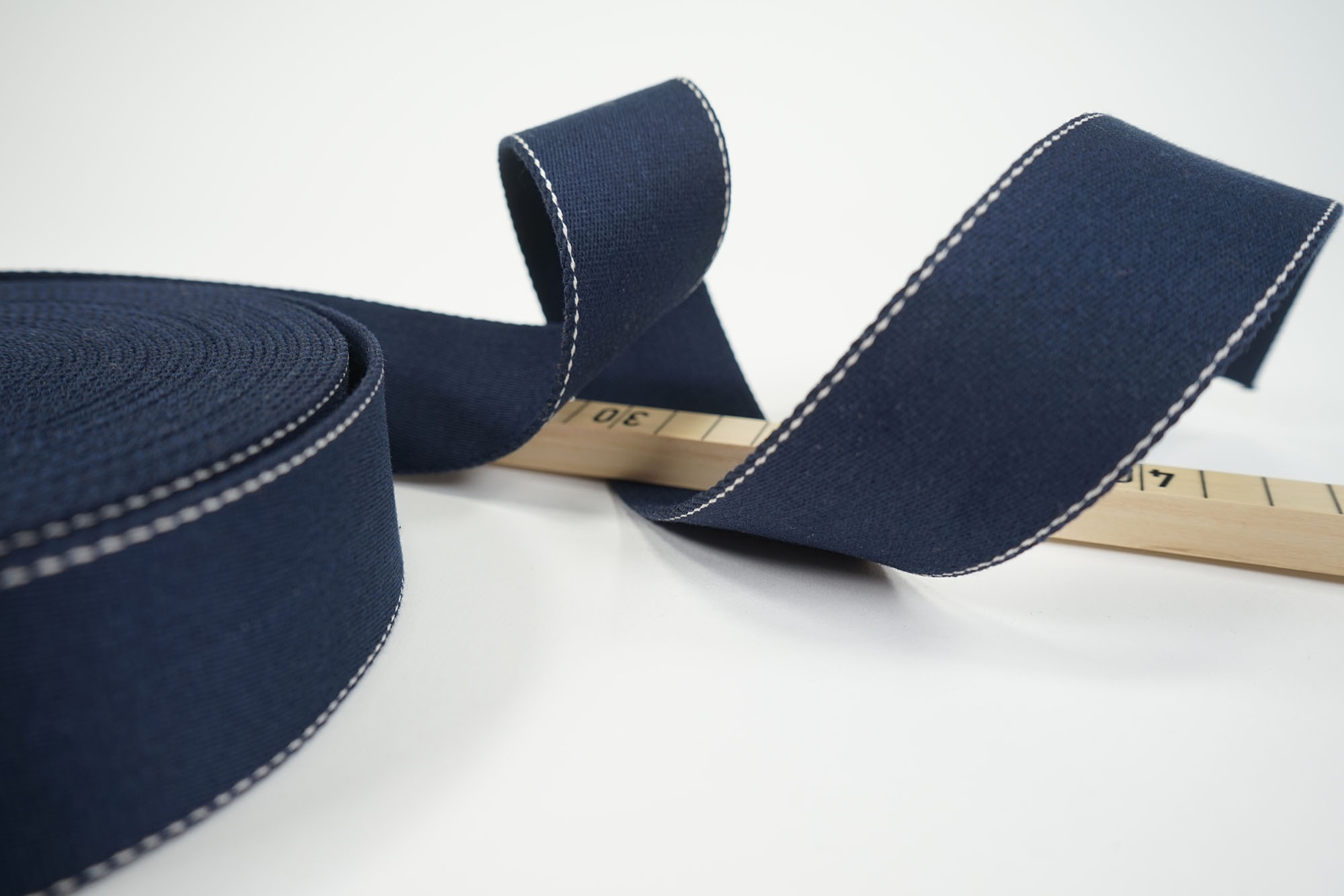 Webbing - Doubleface - 40 mm - navy