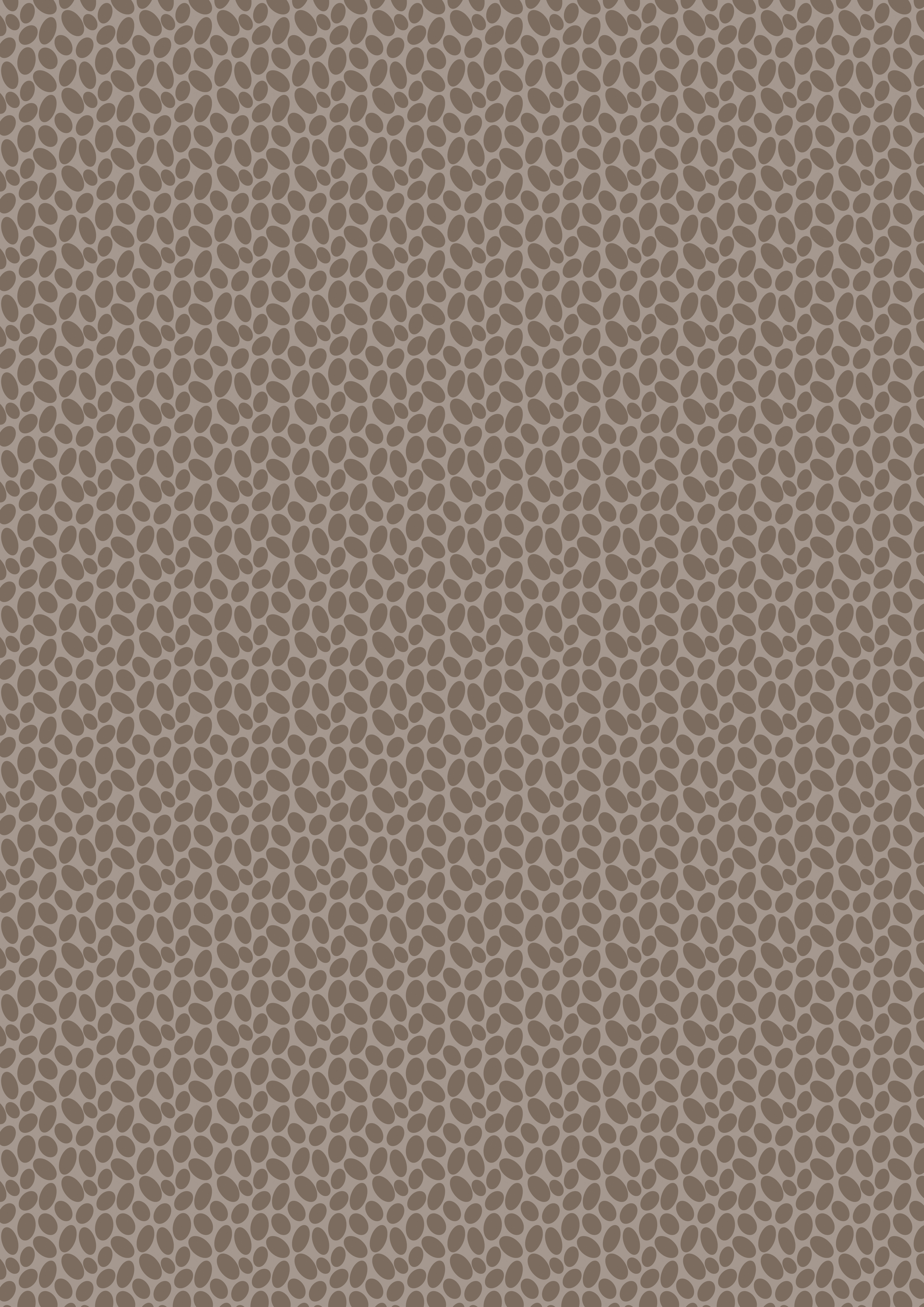 acufactum - Cotton fabric - pebble - brown