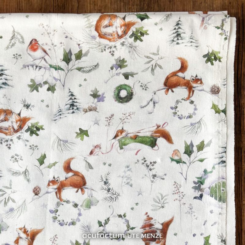acufactum • Cotton fabric • Squirrel • Sophia Drescher