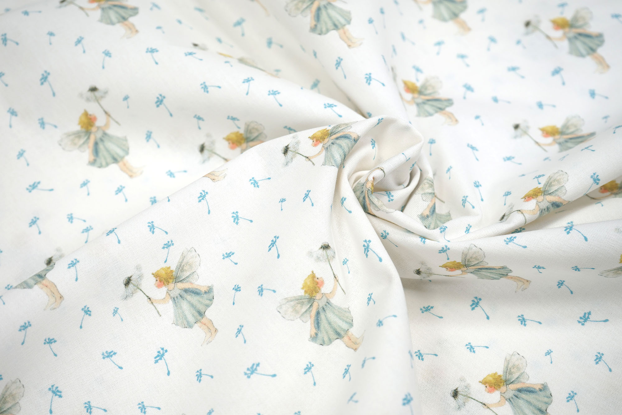 acufactum - Cotton fabric - Dandelion fairy - Daniela Drescher