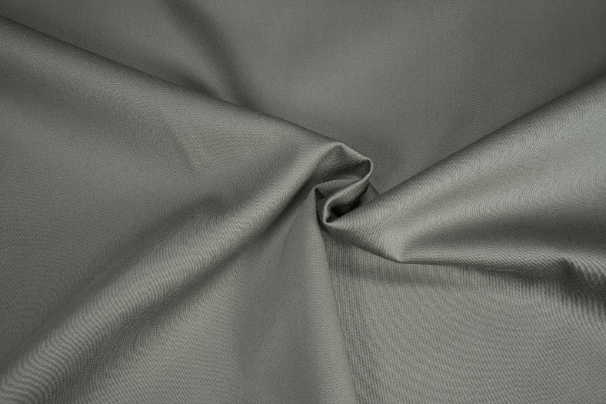 Cotton satin slightly elastic uni beige