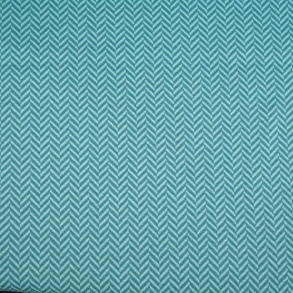Stoffonkel - Organic jacquard - Herringbone - everglade (GOTS)