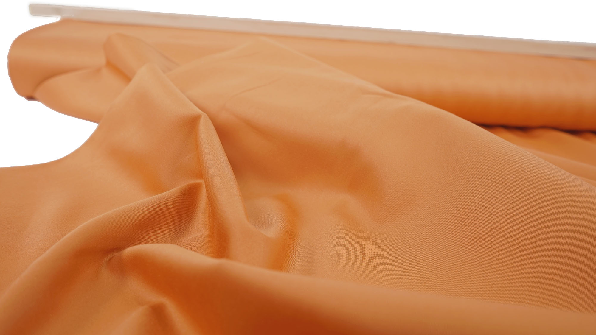 Cotton satin • cross-elastic • cantaloupe