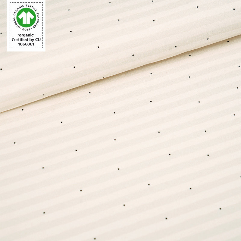 Stoffonkel - Organic jersey - Stripes and dots (GOTS)