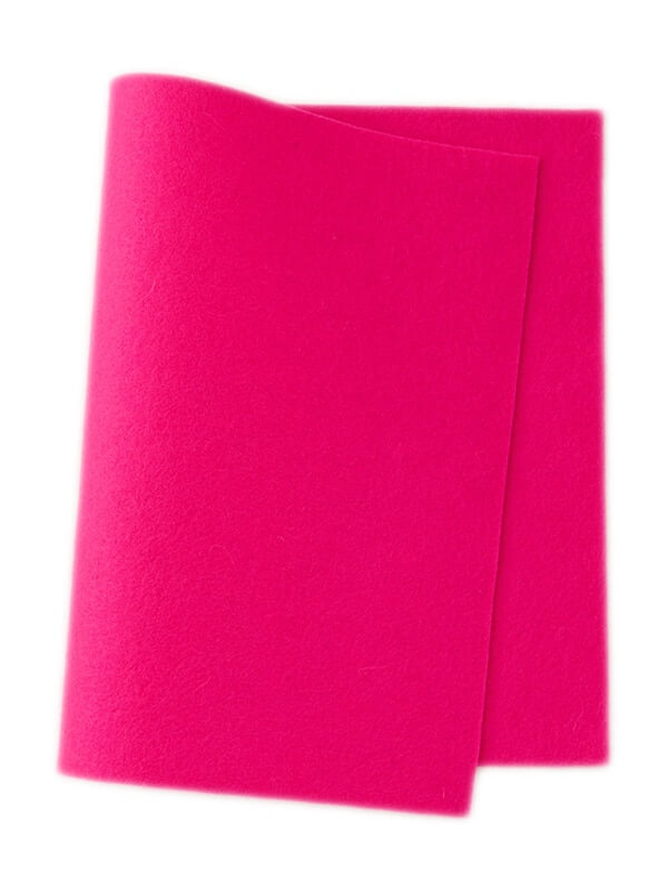 Wool felt pink • 100 % pure wool