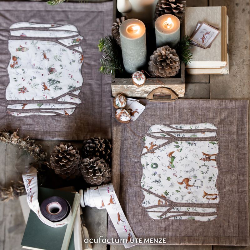 acufactum • Cotton fabric • Squirrel • Sophia Drescher